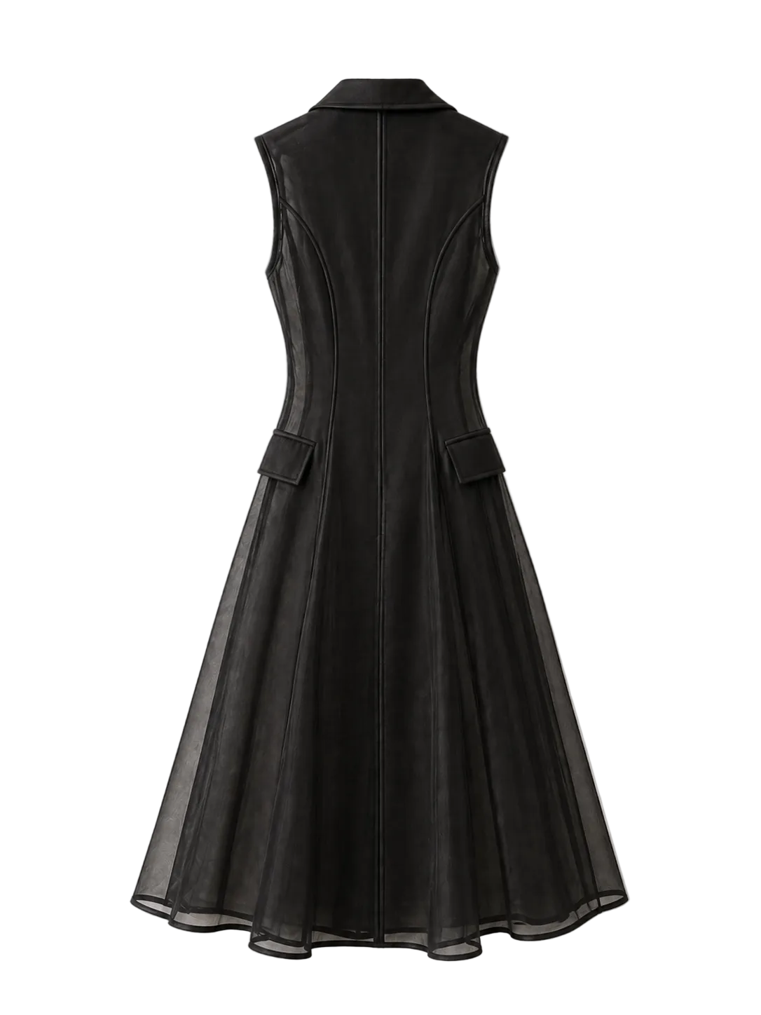 Entre línies Black Organza